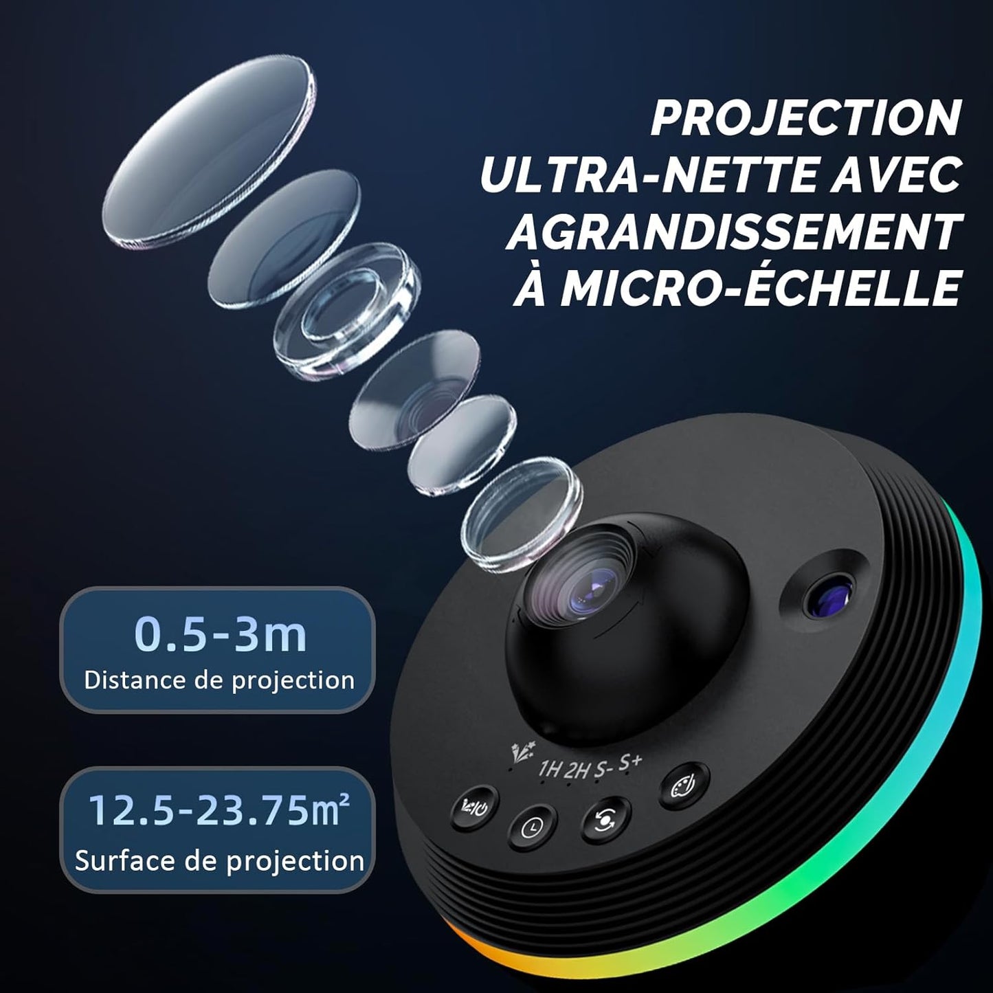 Nevixa™ Projecteur Galaxy